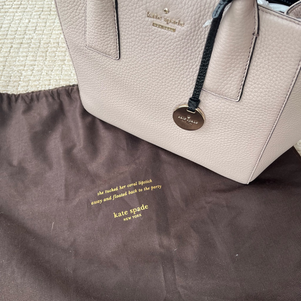 New Kate Spade Pebbled Leather Satchel